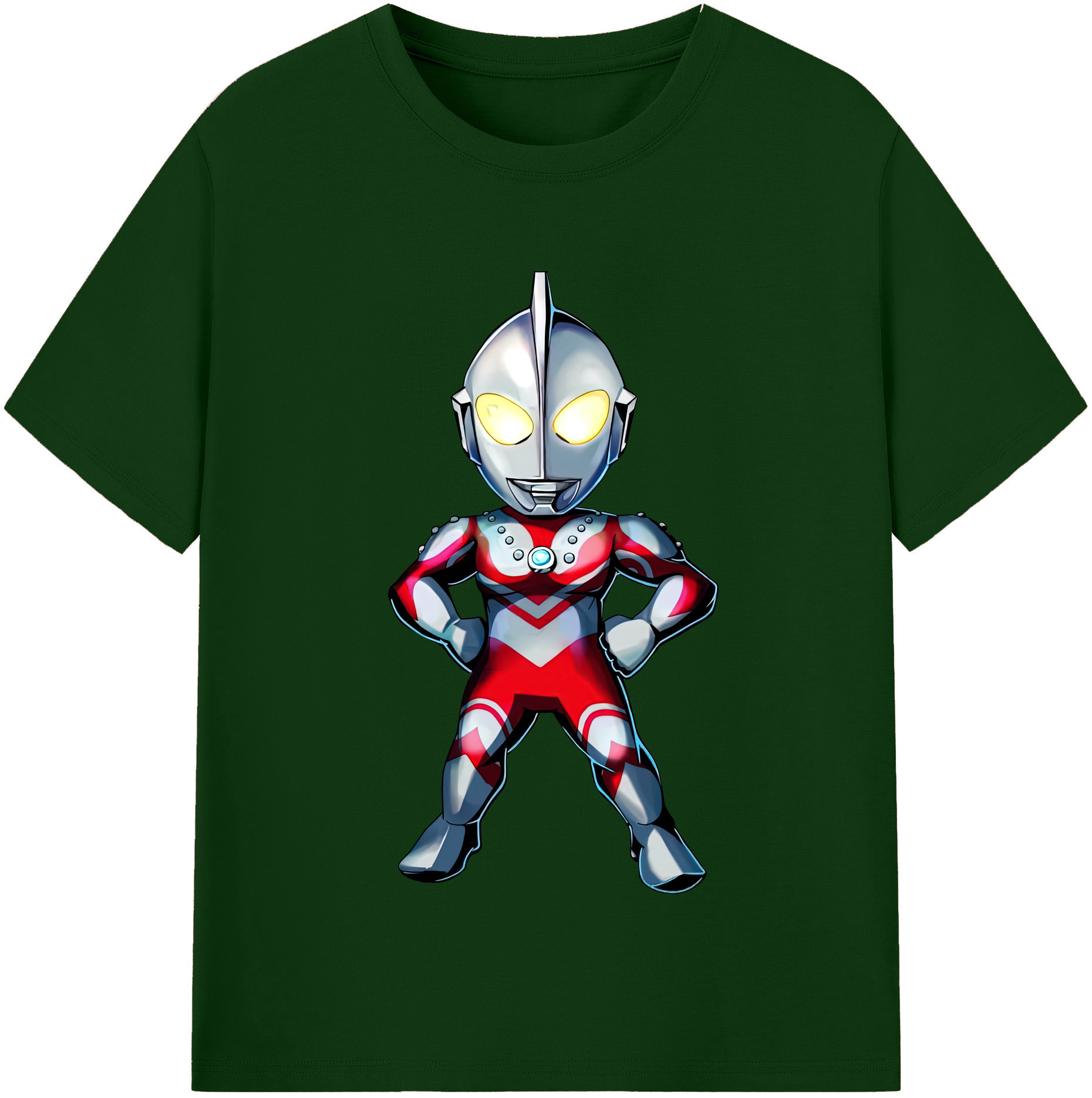 （画像用） ウルトラマン Ultraman 綿100％半袖Tシャツ（フロントプリント）